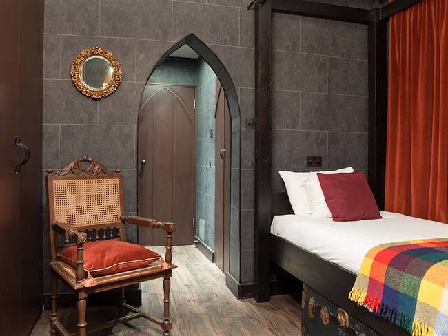 "The Georgian House Hotel places great emphasis on welcoming families and I really wanted to create something fun for young visitors.  When guests arrive we light candles and play music as they enter the Wizard Chambers - it