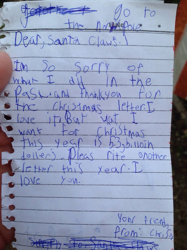 I wonder what this kids plans to do with  billion.