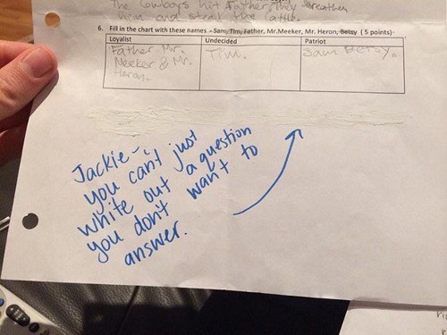 Genius test-taking tip.