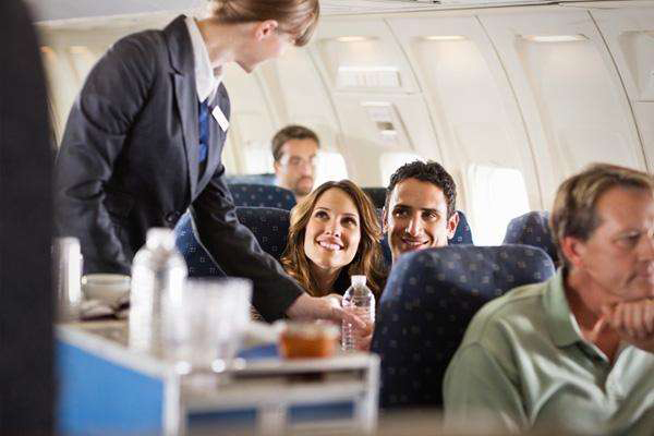 12.) Flight attendants can wait to serve food on night flights so that more people are asleep... and they have less work to do.