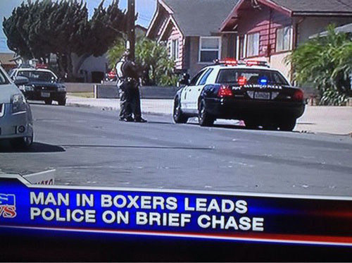 Breaking news?