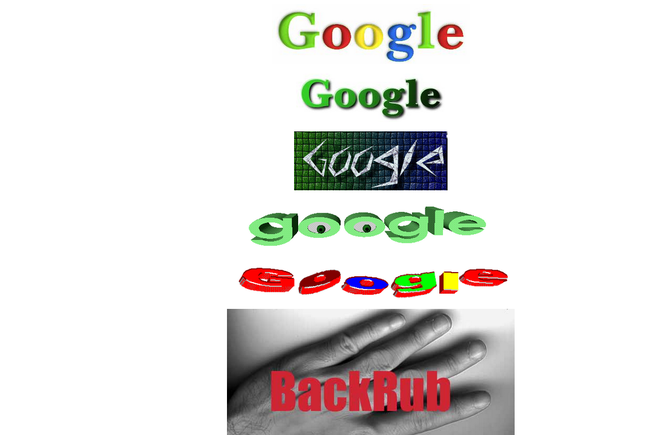 Going back in time using the Google logo. Can