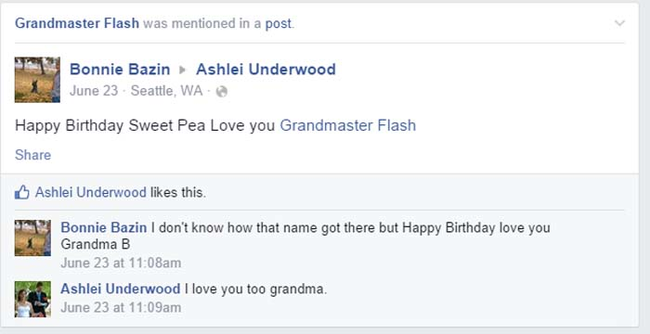 You go Bonnie.
