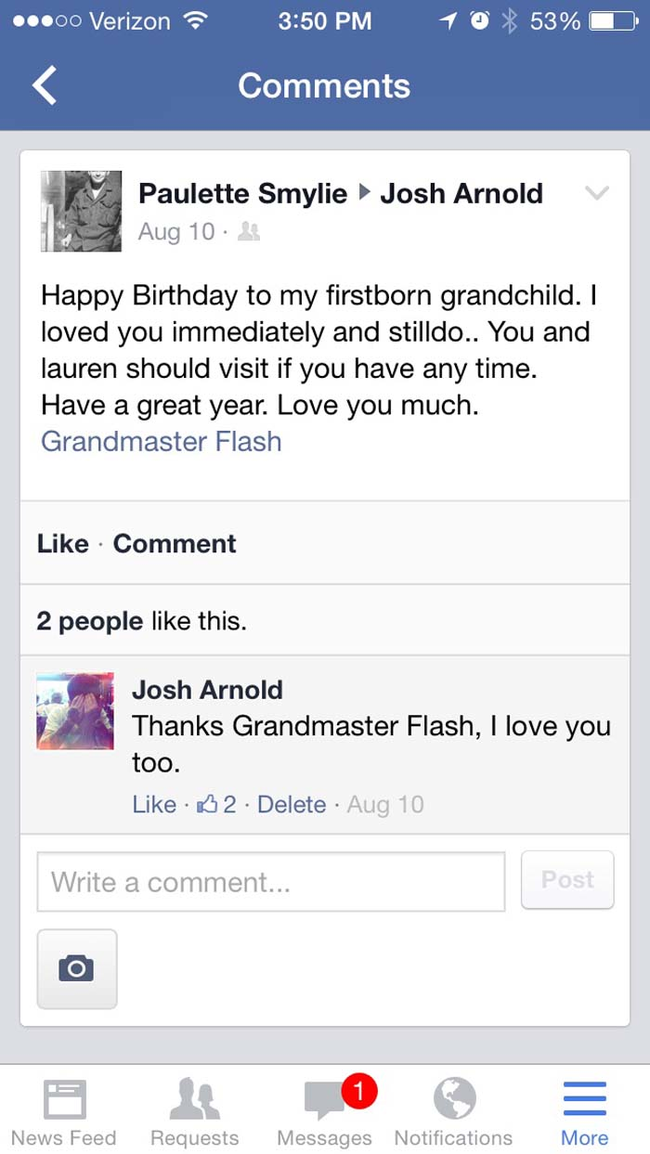 Such entertainment.