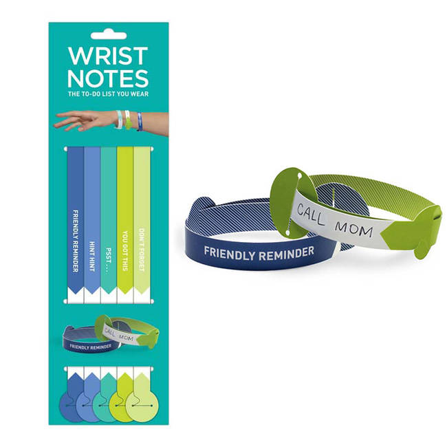 Wrist Reminder Notes,
