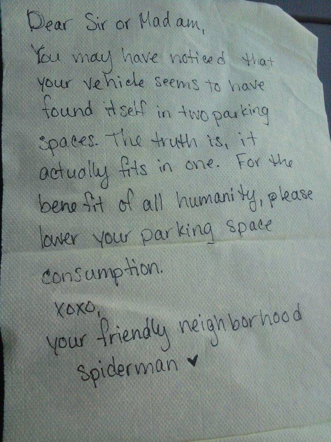 Thanks, Spider-Man!