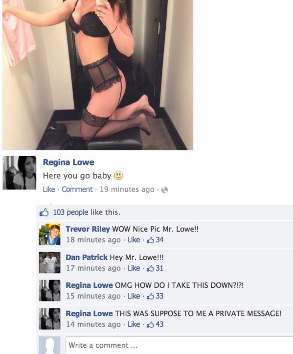 Mr. Lowe is a lucky man. And so is Facebook.