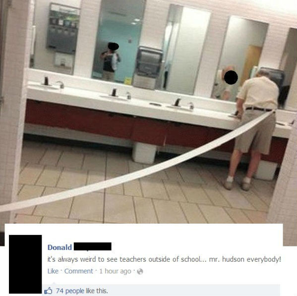 Something tells me he doesn