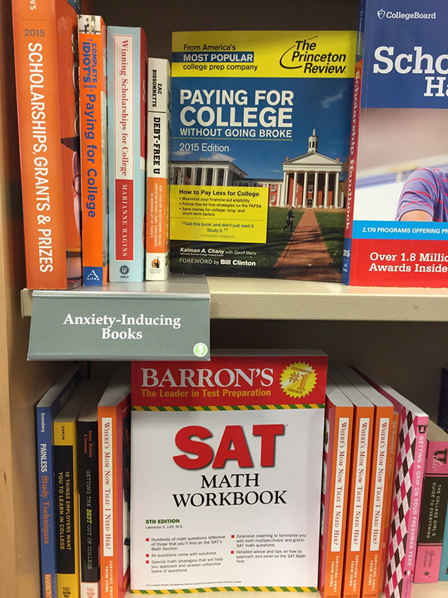 Anxiety-Inducing Books