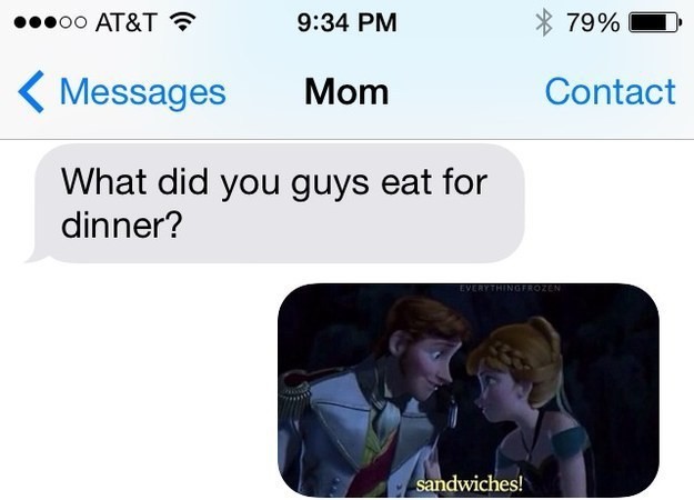 Now I want a sandwich.