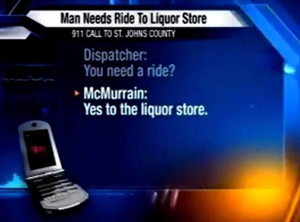 If you give a man a ride to the liquor store, he