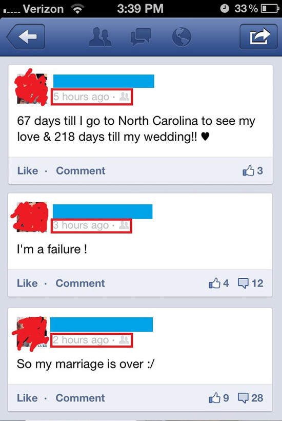 People are sick, man.