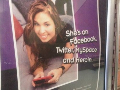 The dangers of social media.