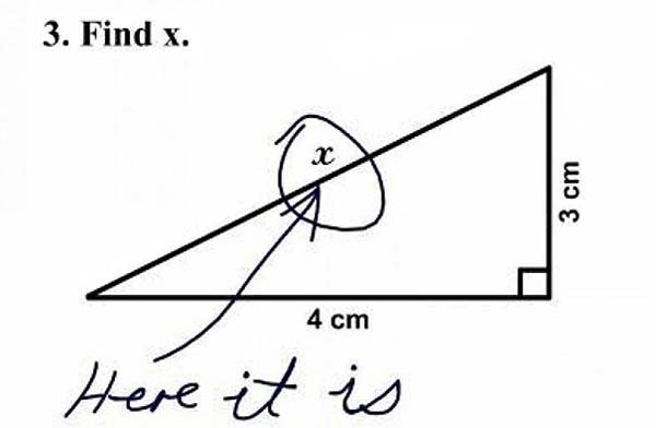 1.) Simple, elegant and hilarious.