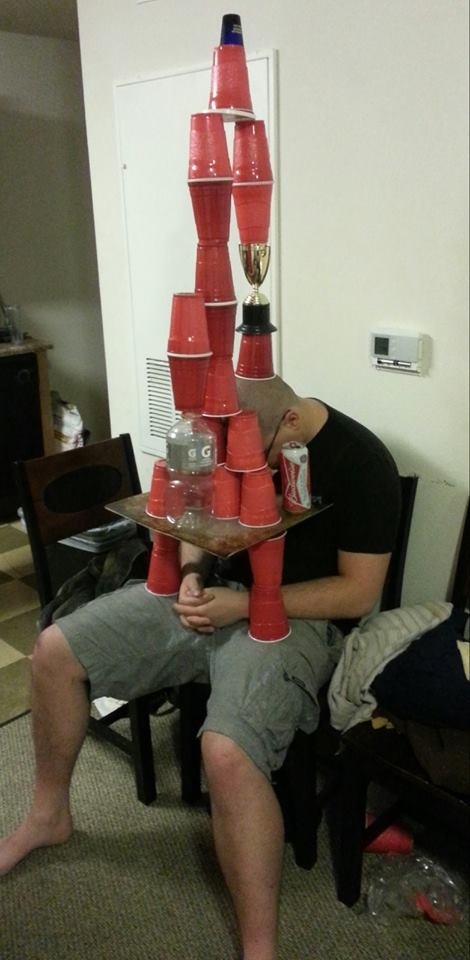 10. The guy who lost at beer pong.