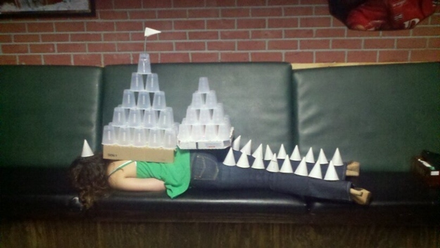 11. That one girl who fell asleep at the bar.