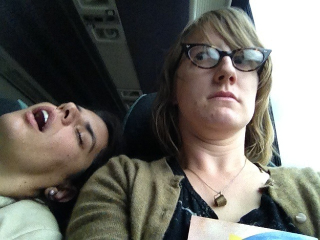 14. The girl who had a terrible bus buddy.