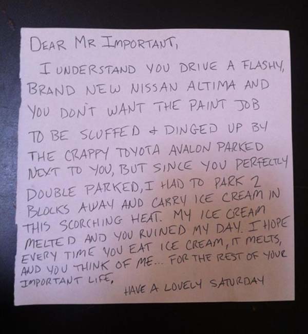 6.) NOT THE ICE CREAM.